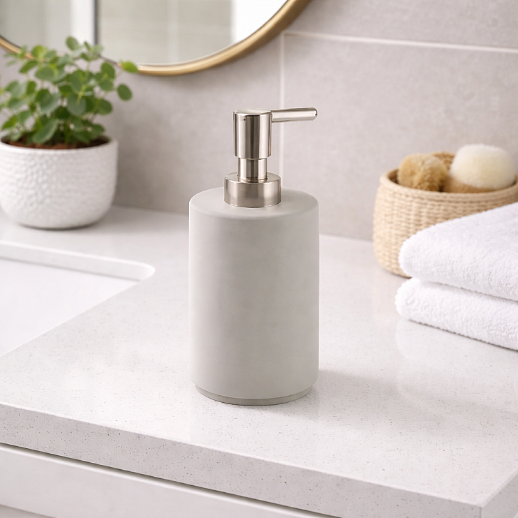 Origins Living Giunone Soap Dispenser - Warm Grey 4180-08