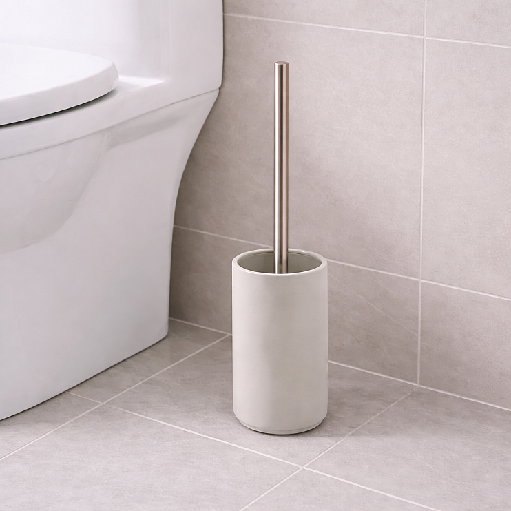 Origins Living Giunone Toilet Brush - Warm Grey 4133-08