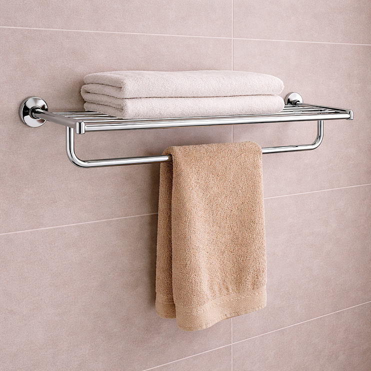 Origins Living Tecno Project Towel Rack 45cm - Chrome 120437