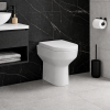 Laurus Rimless Back To Wall Comfort Height WC & Soft Close Seat