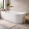 Sarasota J Shape 1700x725x600mm 0TH Bath w/Legs (LH)