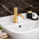 Abode Kite Basin Mixer - Antique Brass Bathroom Taps