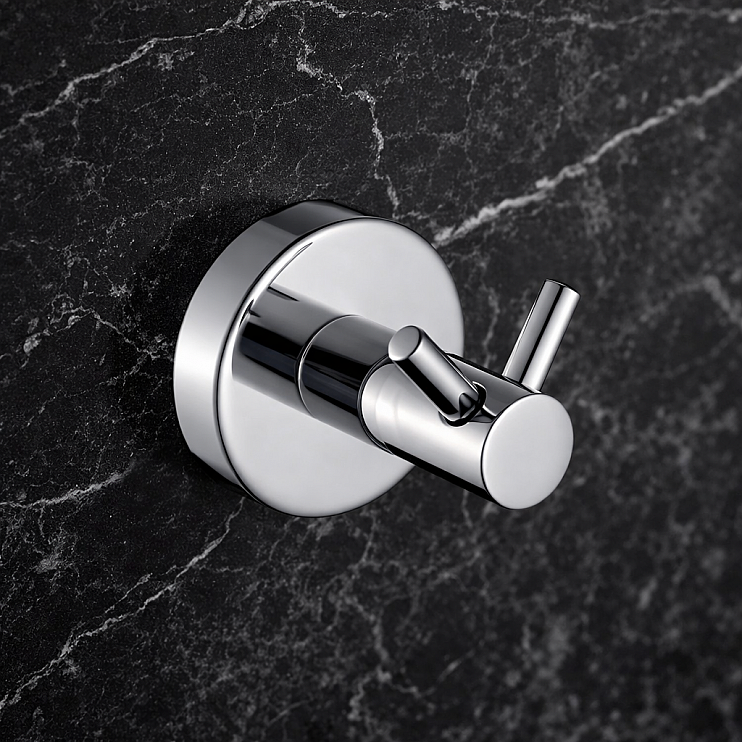 Origins Living G Pro Double Hook - Chrome 5026-13 Bathroom Accessory