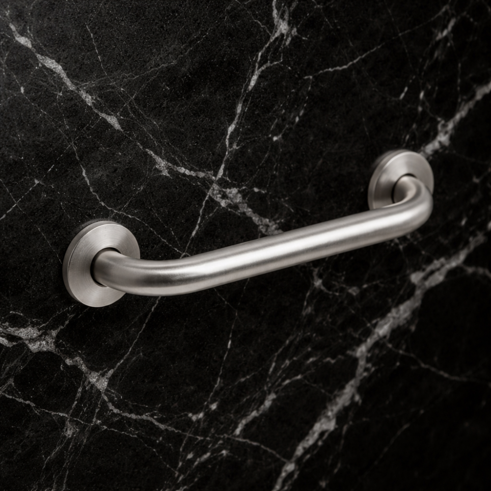 Origins Living G Pro Chrome Accessories 5020/24-13 Origins Living G Pro Grab Bar 32cm - Polished 5020/24-13 Bathroom Accessory