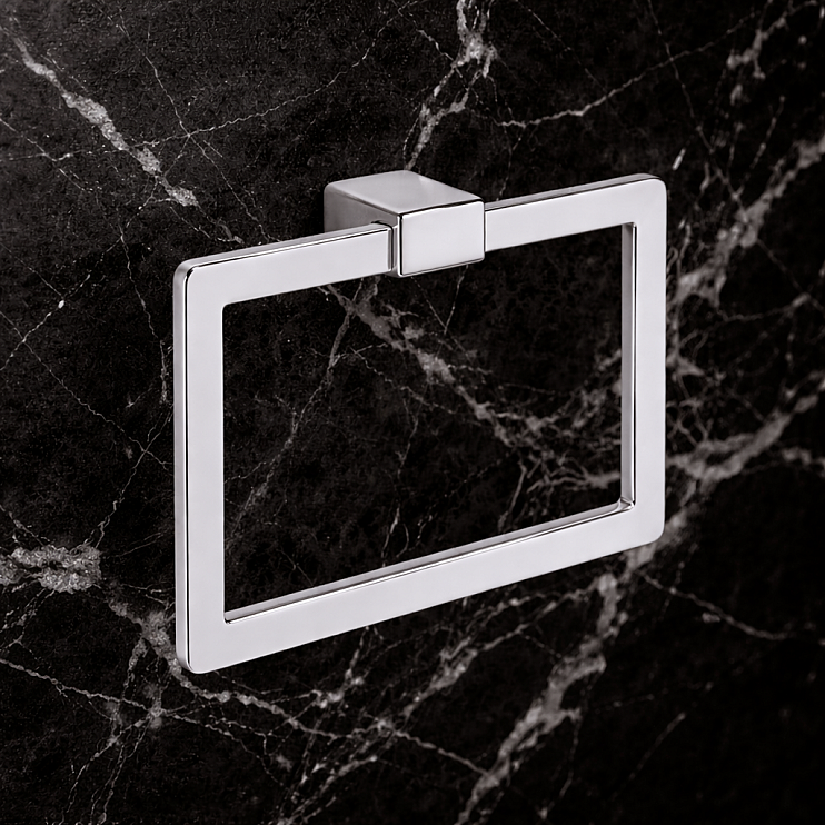 Origins Living Pirenei Towel Ring - Chrome PI70-13