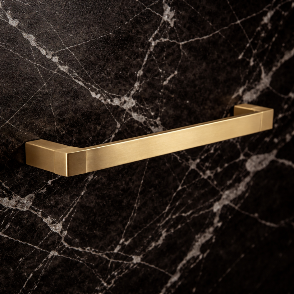 Origins Living Pirenei Towel Rail 35cm - Brushed Gold PI21/35-88