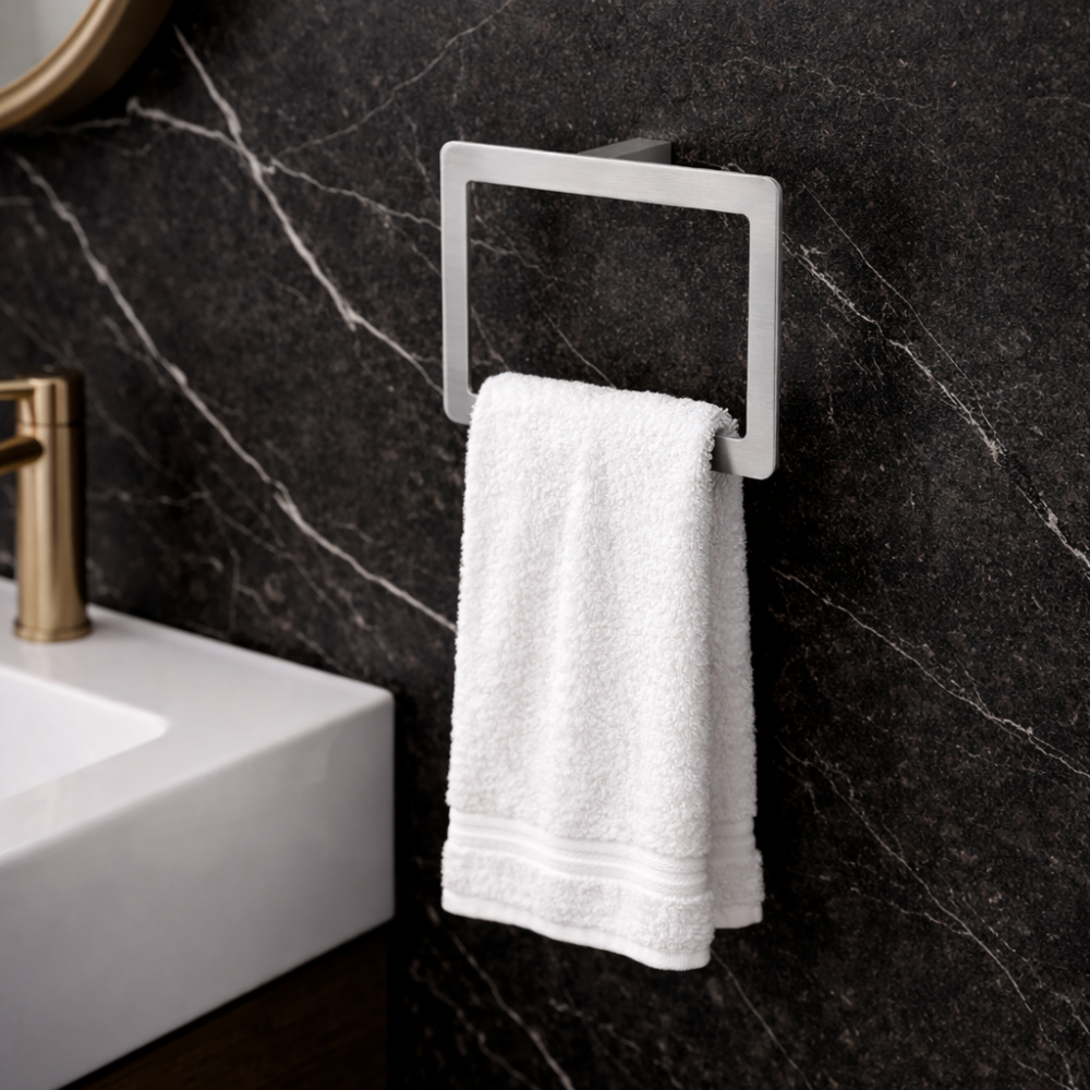 Origins Living Pirenei Towel Ring - Brushed Nickel PI70-38