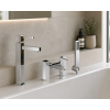 Bathroom Tap Sets ABPK0020 Abode Zeal Pack Offer 4 (Tall Basin Mixer & Bath/Shower Mixer) - Chrome