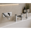 Bathroom Tap Sets ABPK0024 Abode Zeal Pack Offer 6 (Wall Mounted Basin Mixer & Bath/Shower Mixer) - Chrome