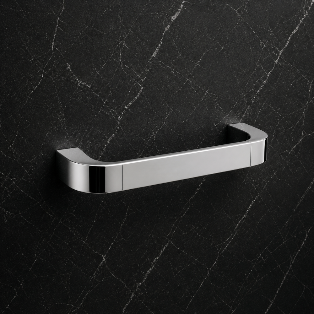 Outline Chrome 3221/25-13 Origins Living Outline Towel Rail/Grab Bar 25cm - Chrome 3221/25-13