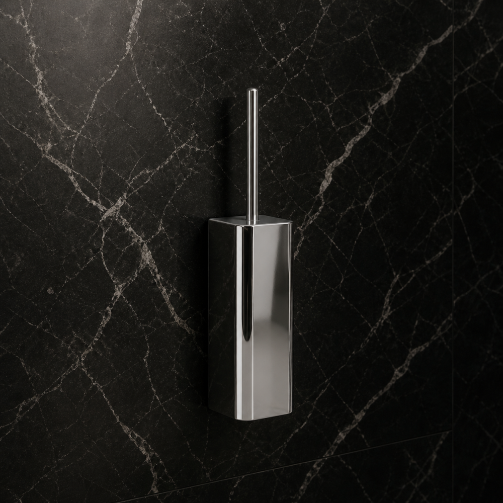 Outline Chrome 3234-13 Origins Living Outline Toilet Brush Freestanding - Chrome 3234-13
