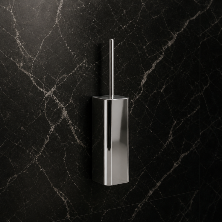 Origins Living Outline Toilet Brush Freestanding - Chrome 3234-13 Bathroom Wall Accessories