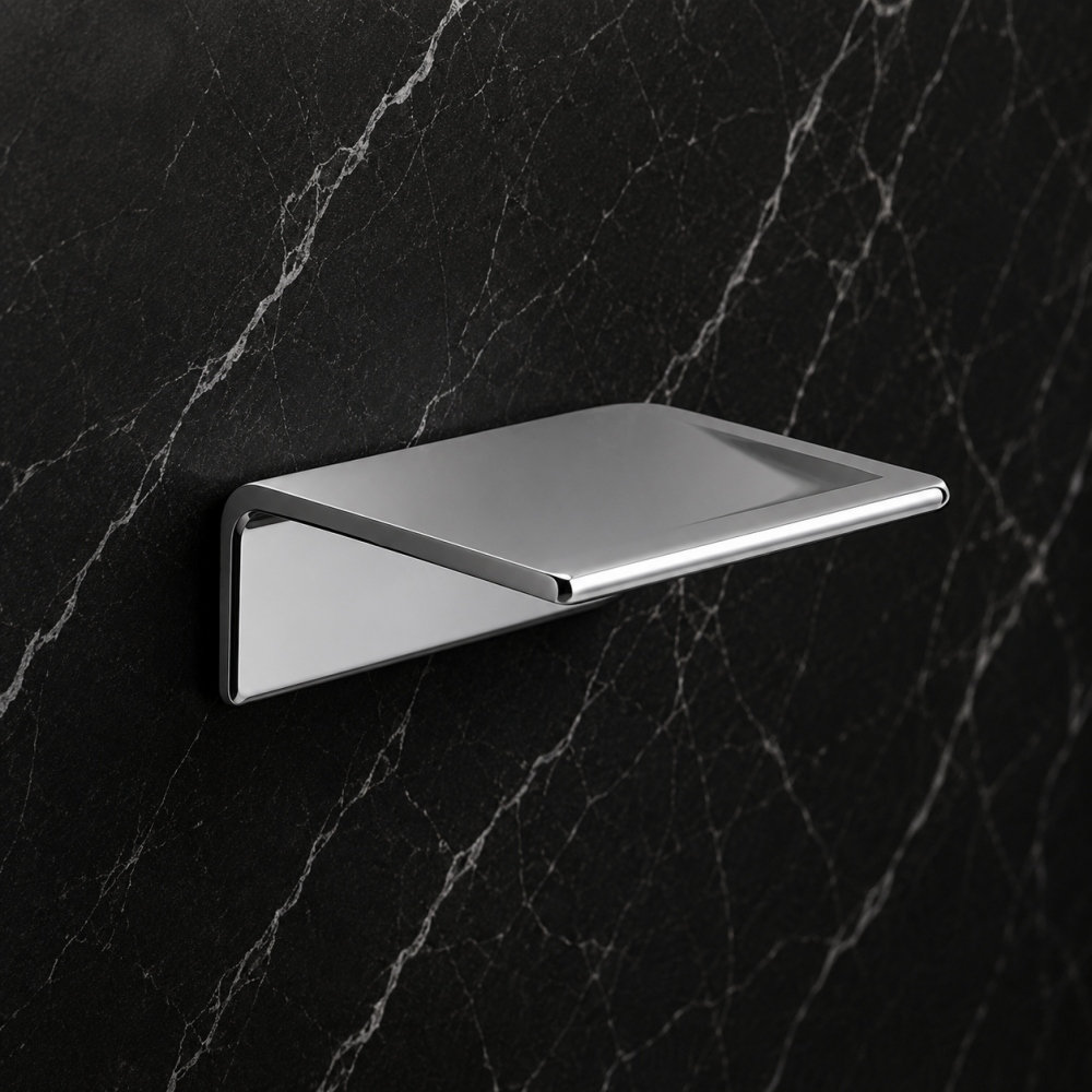 Wall mounted Bathroom Accessories Origin Living Edera Plus Towel Rail 63cm - Chrome EP21/60-13