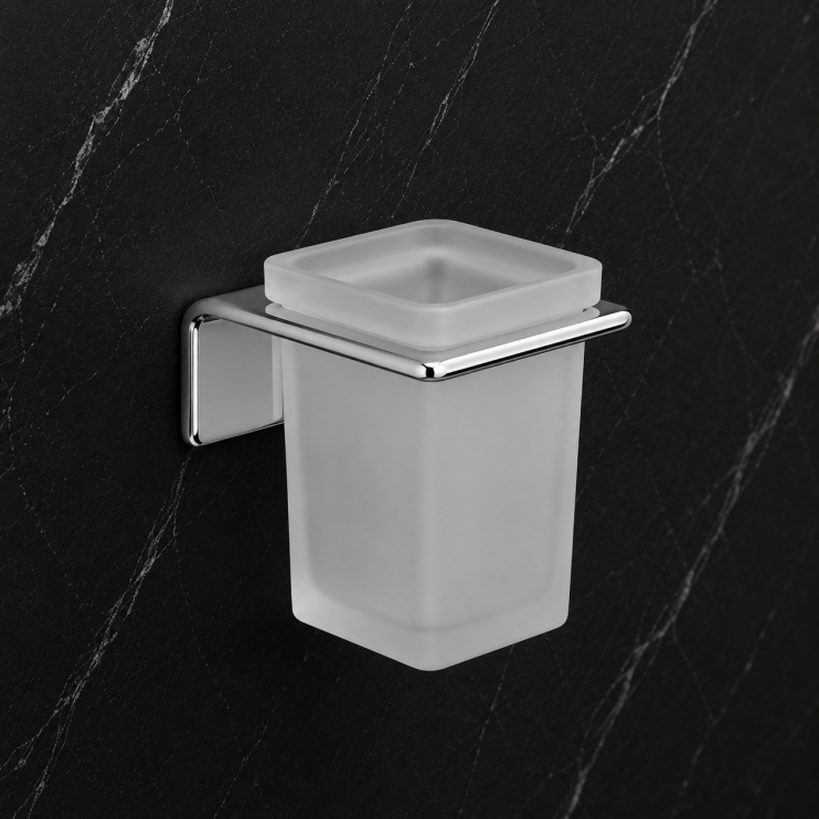 Origins Living Il Giglio Tumbler Holder - Chrome A910-13 Bathroom Accessory