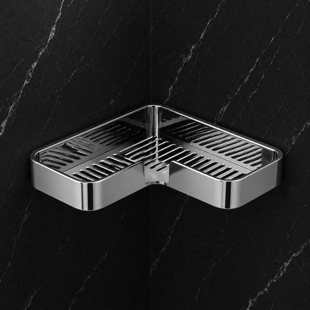 Wall mounted Bathroom Accessories Origin Living Eletech Open Toilet Roll Holder - Chrome 114191