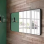 Origins Living City Rectangular Mirror 150 Black - 150x50cm B375615