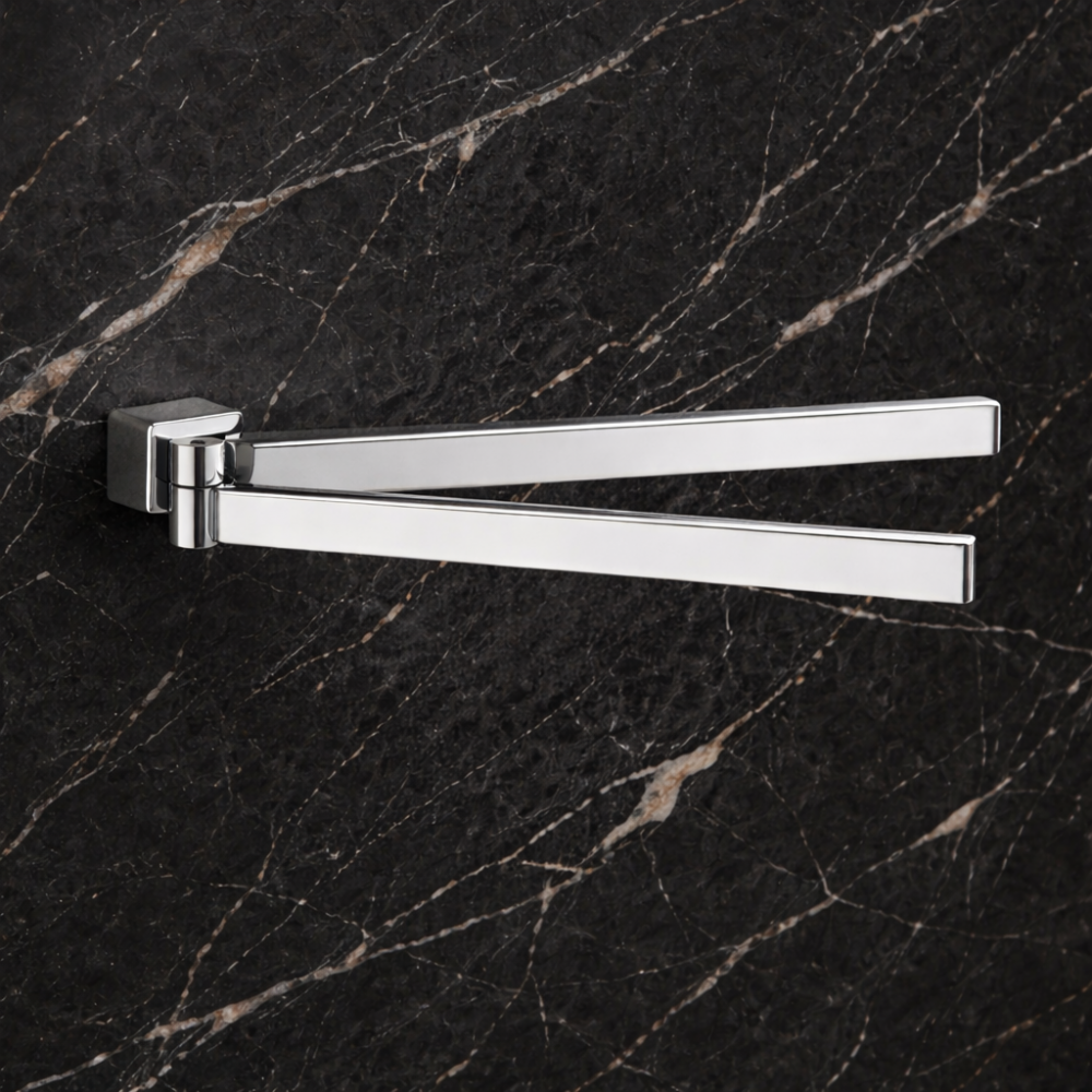 Origins Living Lounge Swing Towel Rail - Chrome 5423-13