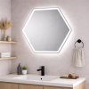 Togo 785x693mm Hexagonal LED Mirror Togo 785x693mm Hexagonal LED Mirror