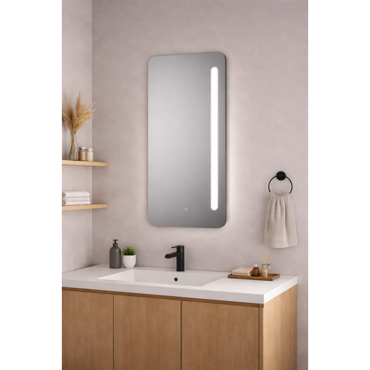 Kita 400x800mm Oblong LED Mirror