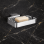 Origins Living Lounge Metal Soap Basket - Chrome 5412-13 Bathroom Accessory