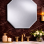 Origins Living Octagon Mirror - 60x60cm B004907