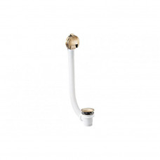Abode Euphoria Bath Overflow Filler & Clicker Waste - Antique Brass