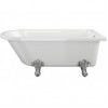 Clevedon Freestanding 1700x750x650mm 2TH Corner Bath w/Feet