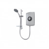 Triton Amore 9.5kW Electric Shower - Brushed Steel
