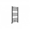 Grada Straight 30mm Ladder Radiator (600x1200x30mm) - Matt Black