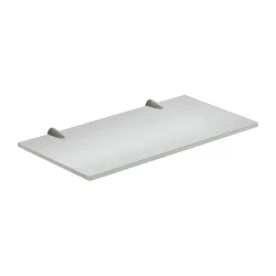 Origins Living Artemis Glass Shelf 45cm - Chrome 2119/45-00