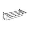 Origins Living G Pro Chrome Accessories 5035-13 Origins Living G Pro Towel Rack with Hooks - Chrome 5035-13 Bathroom Accessory