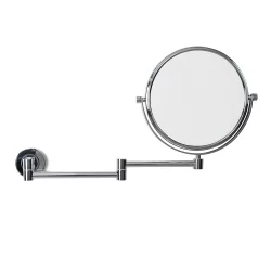 Origins Living Hutton Reversible 5x Magnifying Wall Mirror - Chrome HTN-007520-CH