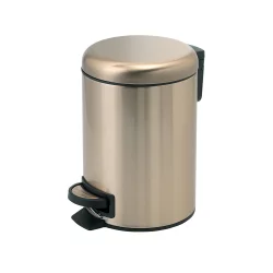 Bathroom Waste Pedal Bins 3309-87 Origins Living Potty Pedal Bin 5L - Brushed Brass 3309-87