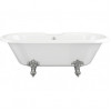 Richmond Freestanding 1690x740x620mm 2TH Bath w/Feet - White