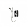 Triton Aspirante 9.5kW Contemporary Electric Shower - Black Gloss