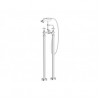 Tadlow Floor Standing Bath/Shower Mixer & Shower Kit - Chrome