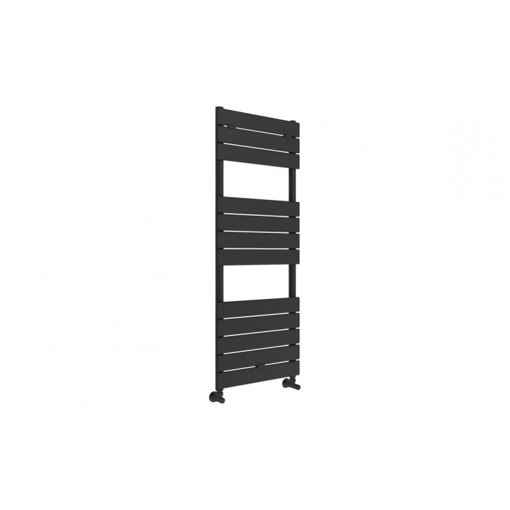 Trend Square Ladder Radiator (500x1200mm) - Black
