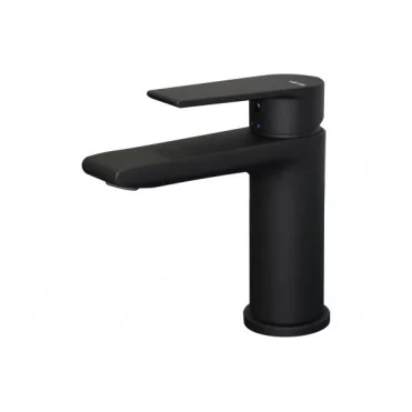 Bathroom Basin Mixers Black DITS1180 Vema Timea Basin Mixer - Matt Black