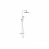 Columns Showers Chrome VTCM0212 VitrA Aquaheat Bliss 250 Thermostatic Shower Column - Chrome