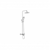 Columns Showers Chrome VTCM0214 VitrA Aquaheat Bliss 250B Shower Column w/Bath Spout - Chrome