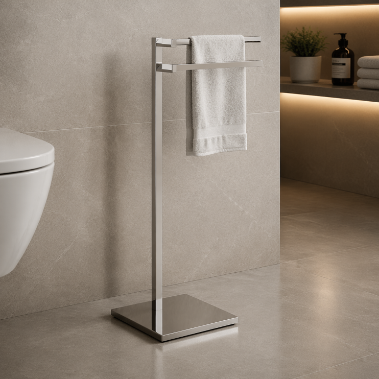 Origins Living Maine Towel Stand - Chrome 7831-13