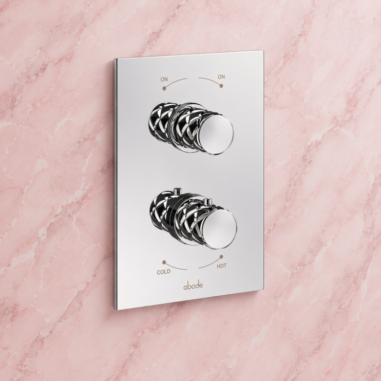 Abode Kite Concealed Shower (2 Exit) - Chrome