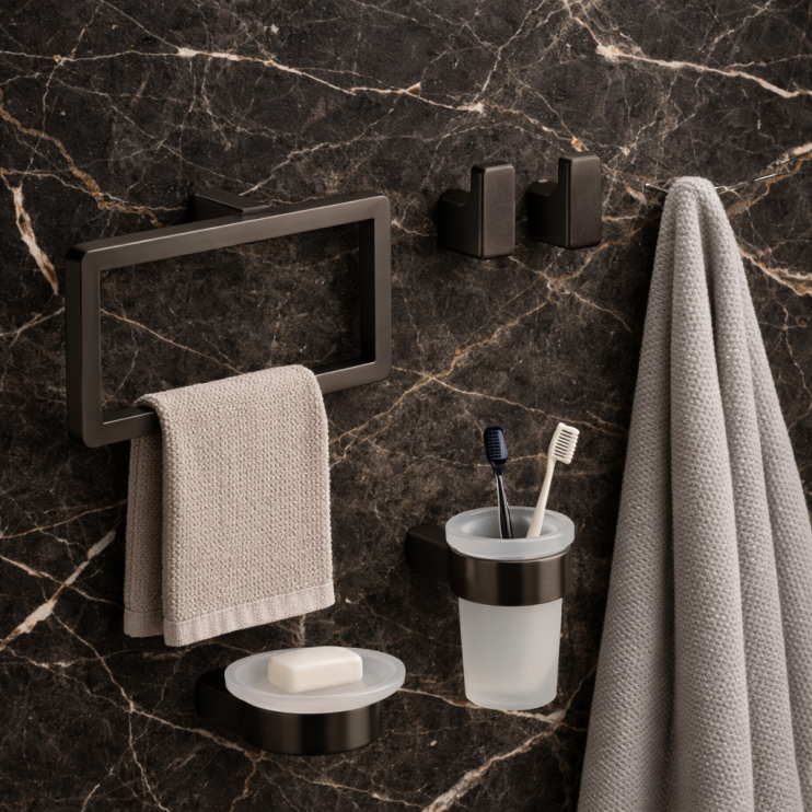 Pirenei in Gunmetal Accessories