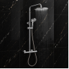 Columns Showers Chrome DICM0262 Triton Dene Thermostatic Bar Mixer Shower w/Diverter - Chrome