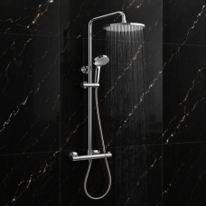 Triton Dene Thermostatic Bar Mixer Shower w/Diverter - Chrome