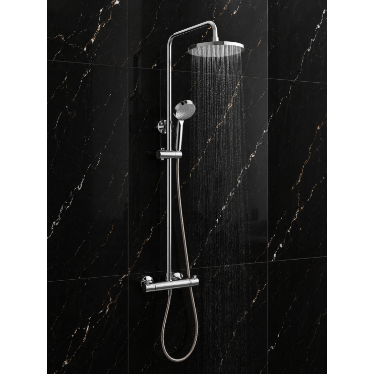 Triton Dene Thermostatic Bar Mixer Shower w/Diverter - Chrome Triton Dene Thermostatic Bar Mixer Shower w/Diverter - Chrome