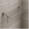 Origins Living G Pro Brushed Chrome 5044-38 Origins Living G Pro Towel Rack - Brushed Stainless Steel 5044-38 Origins Living G Pro Towel Rack - Brushed Stainless Steel 5044-38 Bathroom Accessory