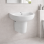 Tuscany 550x400mm 1TH Basin & Semi Pedestal