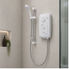 Triton T80ZFF 10.5kW Electric Shower - White/Chrome
