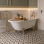 Clevedon Freestanding 1700x750x650mm 2TH Corner Bath w/Feet